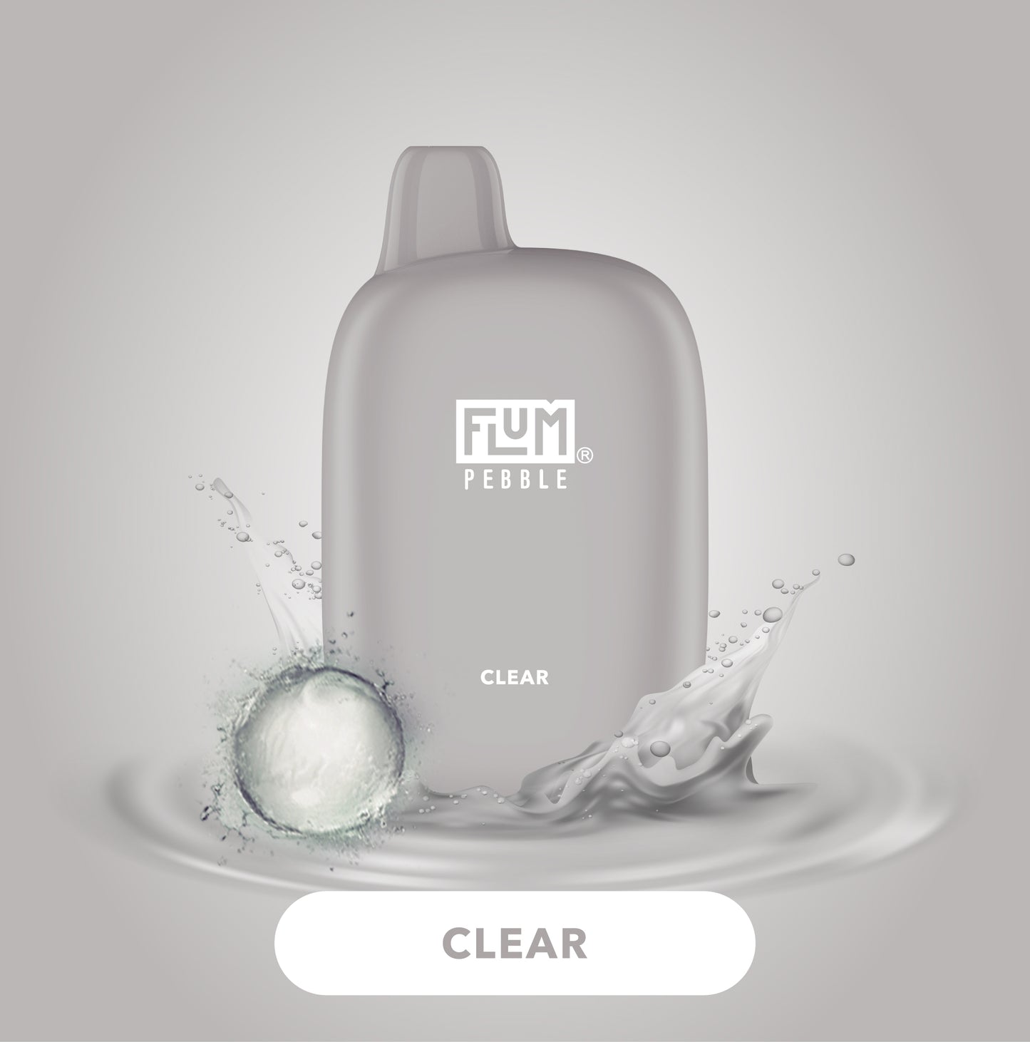 FLUM PEBBLE - CLEAR