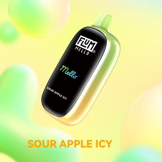 FLUM MELLO - SOUR APPLE ICY